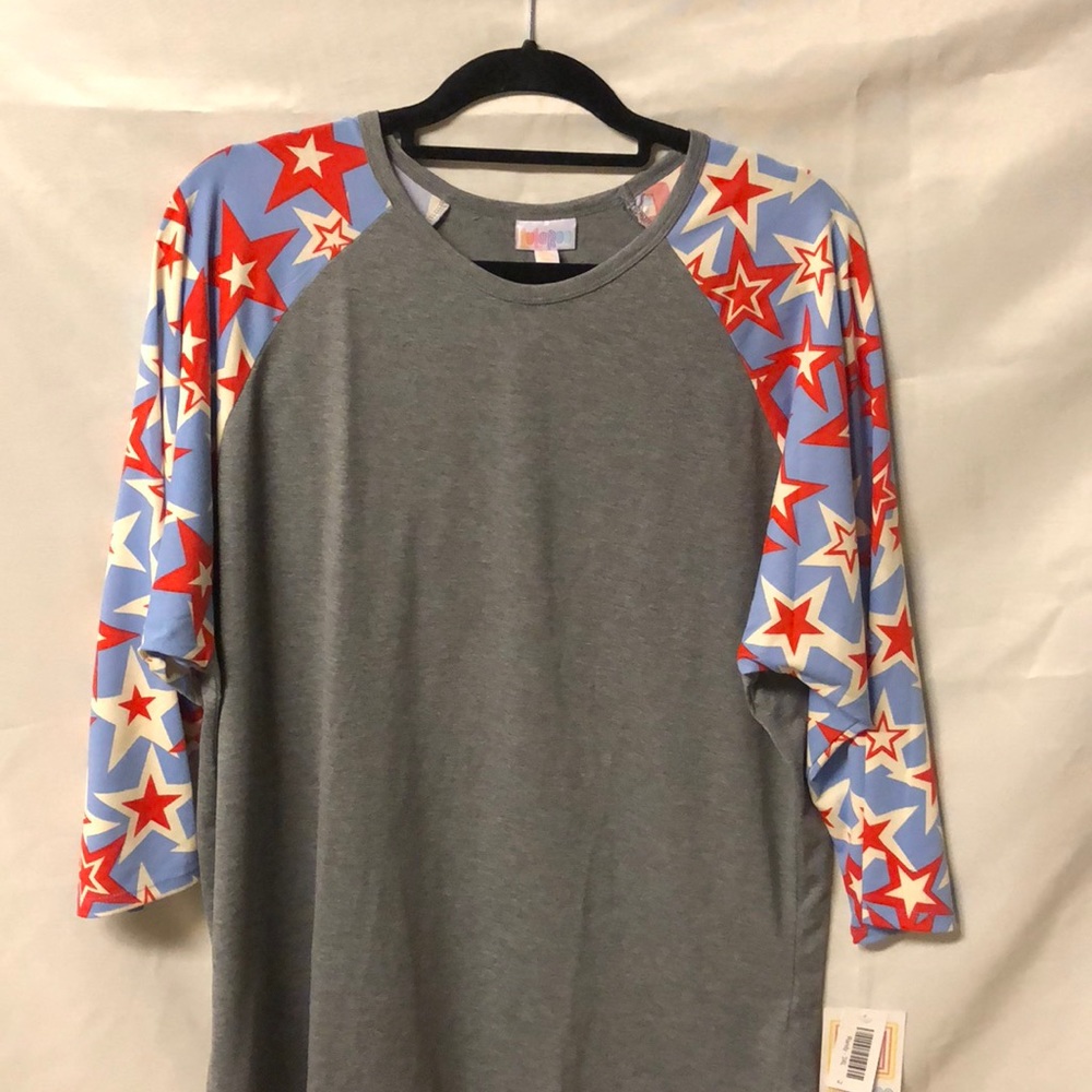 LuLaRoe Fourth of July Americana Randy, Stars